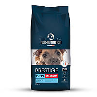 Сухой корм для собак Pn Prestige Dog Puppy Medium смесь вкусов, 12 кг