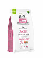 Сухой корм Brit Care Dog Adult Small Chicken & Insect Sustainable для взрослых собак мелких пород 7кг