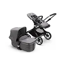 Bugaboo - Коляска 2 в 1 FOX3, GRAPHITE/GREY MELANGE, сіре шассі/сірий текстиль