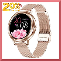 Умные смарт часы Smart Romantic Gold Смарт часы и фитнес-браслеты, Наручные электронные модные часы