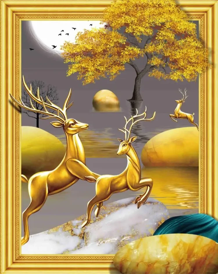 Алмазна мозаїка на підрамнику 40x50 "ейфелева вежа"