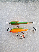 Балансир з трійником капля для зимової риболовлі Accurat 5 см 9 г колір 015