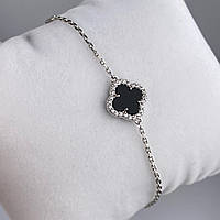 Срібний браслет Конюшина