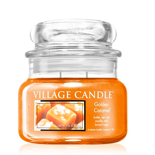 Ароматичні свічки Village Candle Ароматічна свічка Golden Caramel "Золота карамель" 262 g