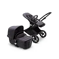 Bugaboo - Коляска 2в1 FOX3 MINERAL, BLACK/WASHED BLACK, чорне шассі/чорний текстиль