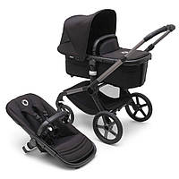 Bugaboo - Коляска 2в1 FOX5, BLACK/MIDNIGHT BLACK, чорне шассі/чорний текстиль