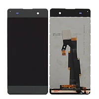 Дисплей Sony F3112 Xperia XA/F3111/F3113/F3115/F3116 в сборе с сенсором graphite black