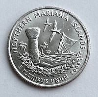 США 25 центів (квотер) 2009, Штати та території: Маріанські острови. UNC