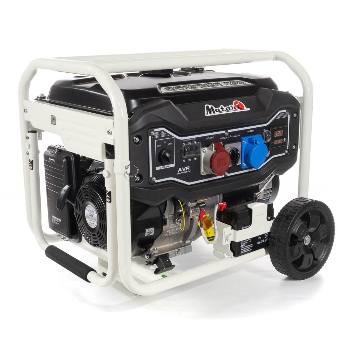 Бензиновий генератор Matari MH11003E, фото 1