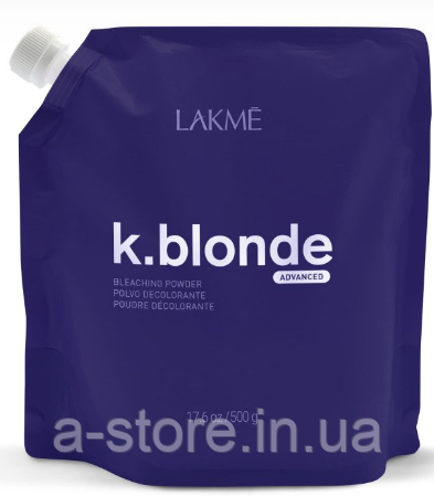 ОСВІТЛЮЮЧИЙ ПОРОШОК LAKME ADVANCER K.BLONDE BLEACHING POWDER 500 Г