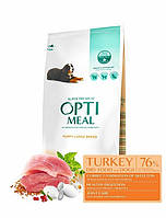 Сухой корм для собак Opti Meal Puppy Large Breed Turkey для щенков 12кг