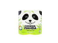 Туалетний папір Сніжна панда Класик 150 відривів 2 шари 4 рулони ТМ Снежная Пан