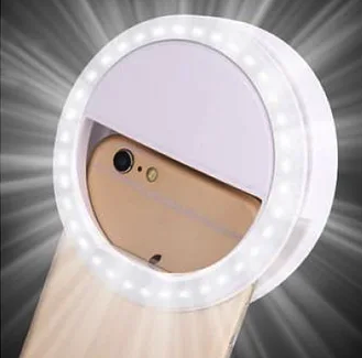 Селфі кільце Selfie Light X2 , спалах-підсвічування кільце для телефону. Круговий світло.Shoptrend - фото 2 - id-p1992633860