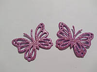 Бабочка из фоамирана (рожево-бузкова)