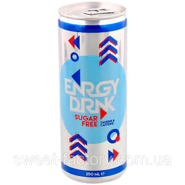 Енергетик Energy Drink Sugar Free 250ml, фото 1