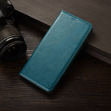 Чохол для Xiaomi Redmi 5A протиударний магнітний шкіряний вологостійкий книжка з підставкою "VERSANO" Блакитний (Tiffany)