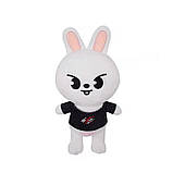 Кролик 25 см Лібіт Stray kids сереї Skzoo м'яка іграшка стрей Кідс зайчик заєць leebit кролик бродливі діти, фото 2