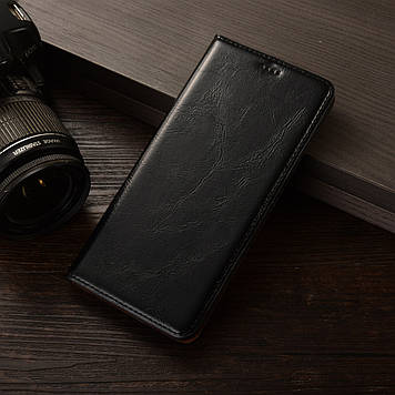 Чохол для Xiaomi Black Shark 5 протиударний магнітний шкіряний вологостійкий книжка з підставкою "VERSANO" Чорний