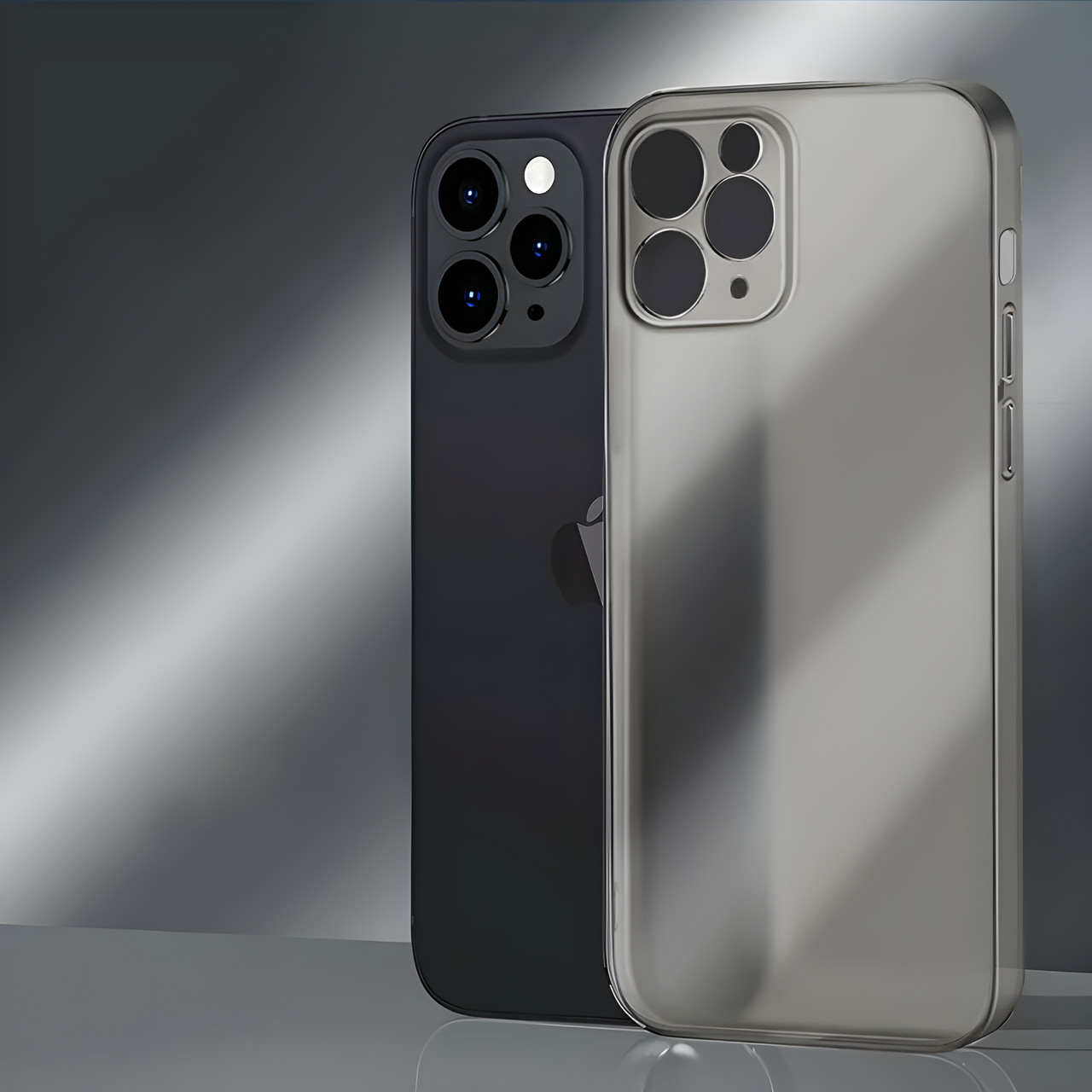 Ультратонкий матовий чохол для iPhone 11 Pro чорний напівпрозорий