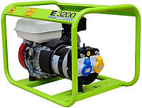 Бензиновый генератор PRAMAC E3200 2,2 кВт однофазный, двигатель Honda GX160