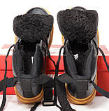 Чоловічі зимові кросівки Nike Air Force 1 Luxe GORE-TEX 32566 чорні, фото 10
