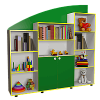 Стенка детская игровая для игрушек Design Service Анечка (546) зеленый