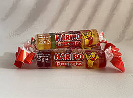 Haribo Roulette Happy Харібо рулетики желейний мармелад цукерки 25g Німеччина
