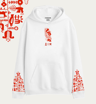 Худі/толстовки з орнаментом