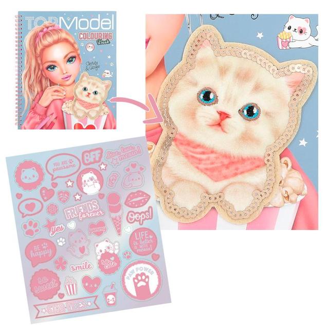 Розмальовка Top Model CUTIE STAR 12434