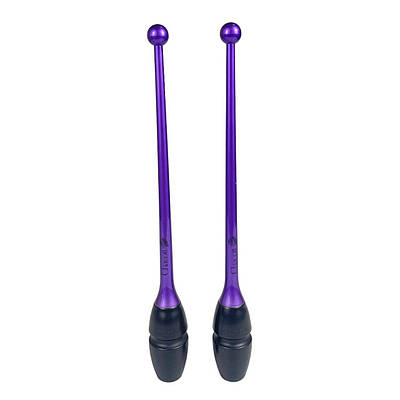 Буллави для гімнастики  41 см. Hi-grip Rubber Clubs (410mm) Chacott FIG col. 174 Violet