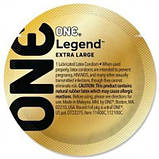 Набір презервативів One Legend XL, великий розмір (ціна за 5 шт.) Кітті, фото 3