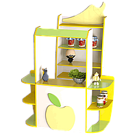 Детская игровая стенка Design Service Магазин (76) желтый/зеленая вода