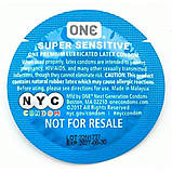Презервативи One Super Sensitive NYC, 5 штук Кітті, фото 3