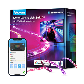 Адаптивна LED-підсвітка Govee Gaming Light Strip G1 для монітора 27-34 дюймів