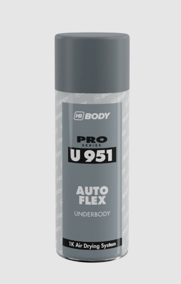 Гравитекс (антигравий) черный BODY U 951 Auto Flex аэрозоль 400мл - фото 1 - id-p1992661502