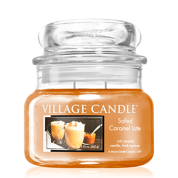 Ароматичні свічки Village Candle Ароматична свічка Salted Caramel Latte "Солений карамельний лате" 262 g