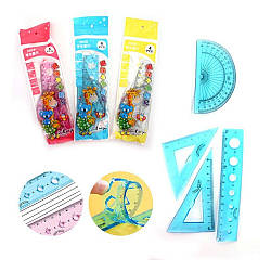 700003 Лінійка-неламайка набір 3 шт.