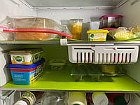 Коврик 45*30 см для полок холодильника (набор 4 шт.) салатового цвета
