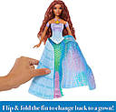 Лялька принцеса русалонька Аріель із хвостом трансформером The Little Mermaid Transforming Ariel Mattel Disney, фото 4