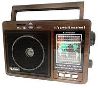 Радіоприймач акумуляторний з радіо Golon