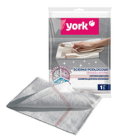 Салфетка для пола 50*53 см, белая перфорированная, TM York