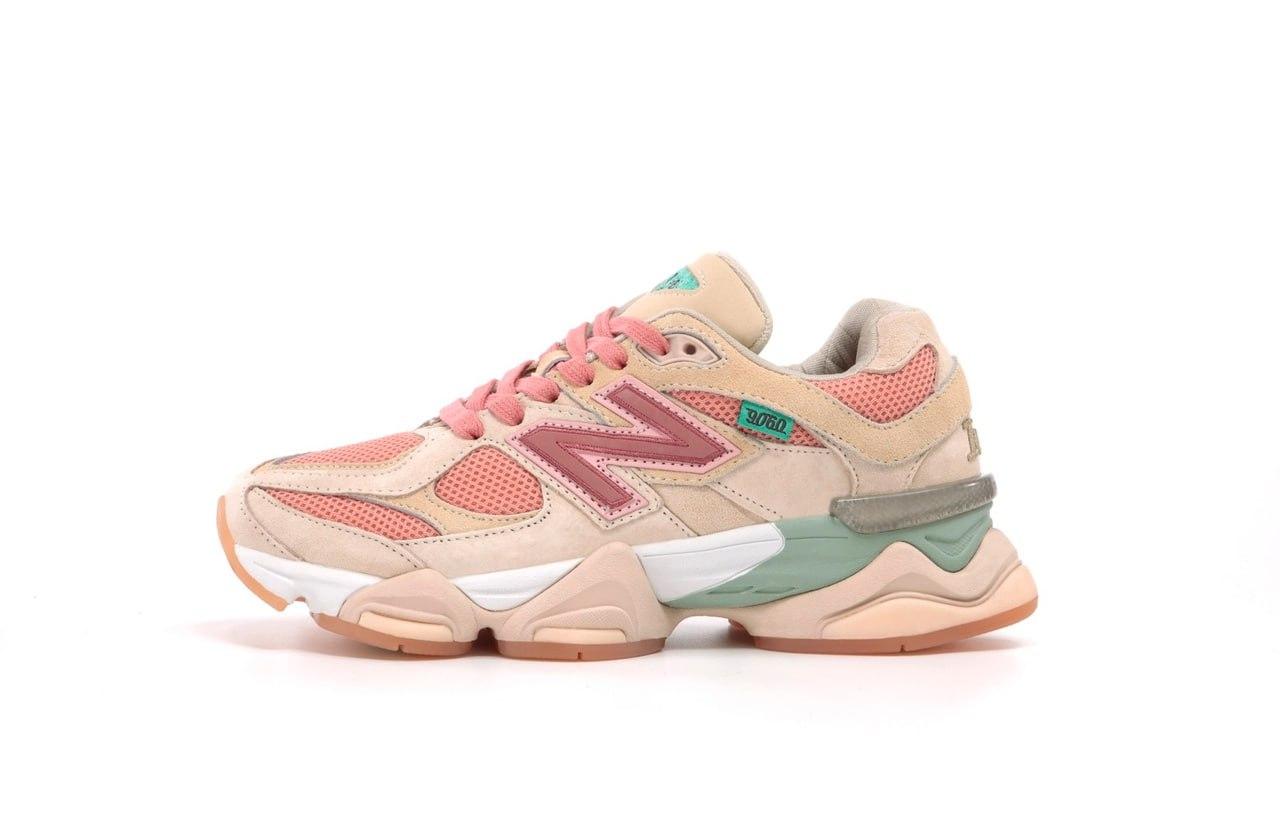 Жіночі кросівки New Balance 9060 Joe Freshgoods Inside Voices Penny Cookie Pink (рожеві) 14294 Нью Беленс - фото 1 - id-p1992674077