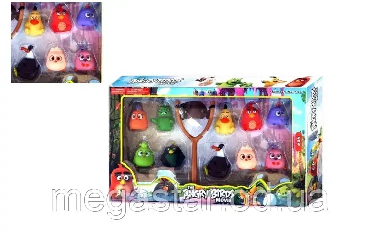 Лихі пташки пискавки Гра з рогаткою Angry Birds