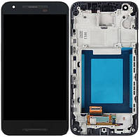 Дисплей модуль тачскрин LG H791 Nexus 5X/H790 черный оригинал в рамке