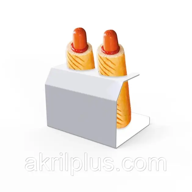 Стійка-тримач для хот-догів на два відділення