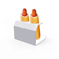 Стійка-тримач для хот-догів на два відділення