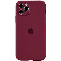 Чехол на Apple iPhone 12 Pro Max / для айфон 12 про макс силиконовый АА Серый / Lavender Бордовый