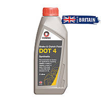 Тормозная жидкость Comma DOT 4 BRAKE FLUID 1л BF41L