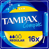 Тампоны с аппликатором Tampax Compak 16шт