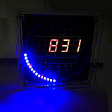 Годинник-конструктор для складання з корпусом, кабелем живлення, червоний, фото 10